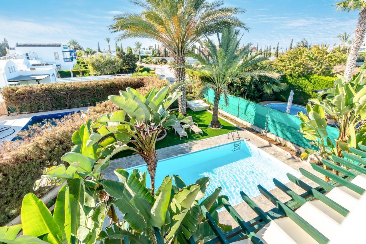 Villa Poseidon Gardens By Ezoria Villas Larnaca Zewnętrze zdjęcie